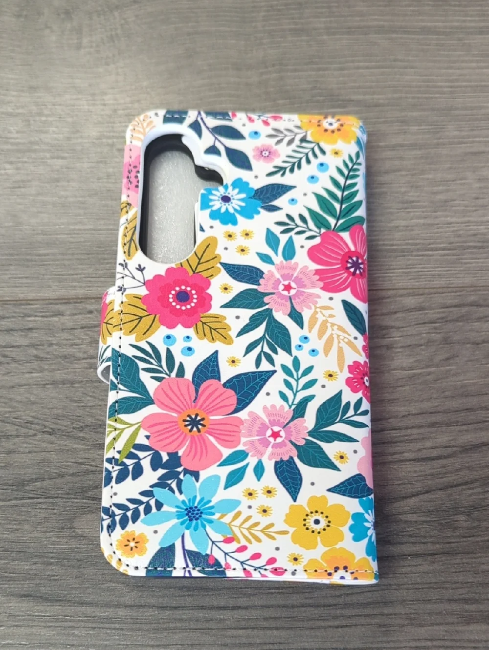 Samsung Galaxy S24 Wallet Phone Case Floral